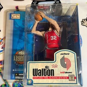 Bill Walton Portland Trail Blazers Action Figure